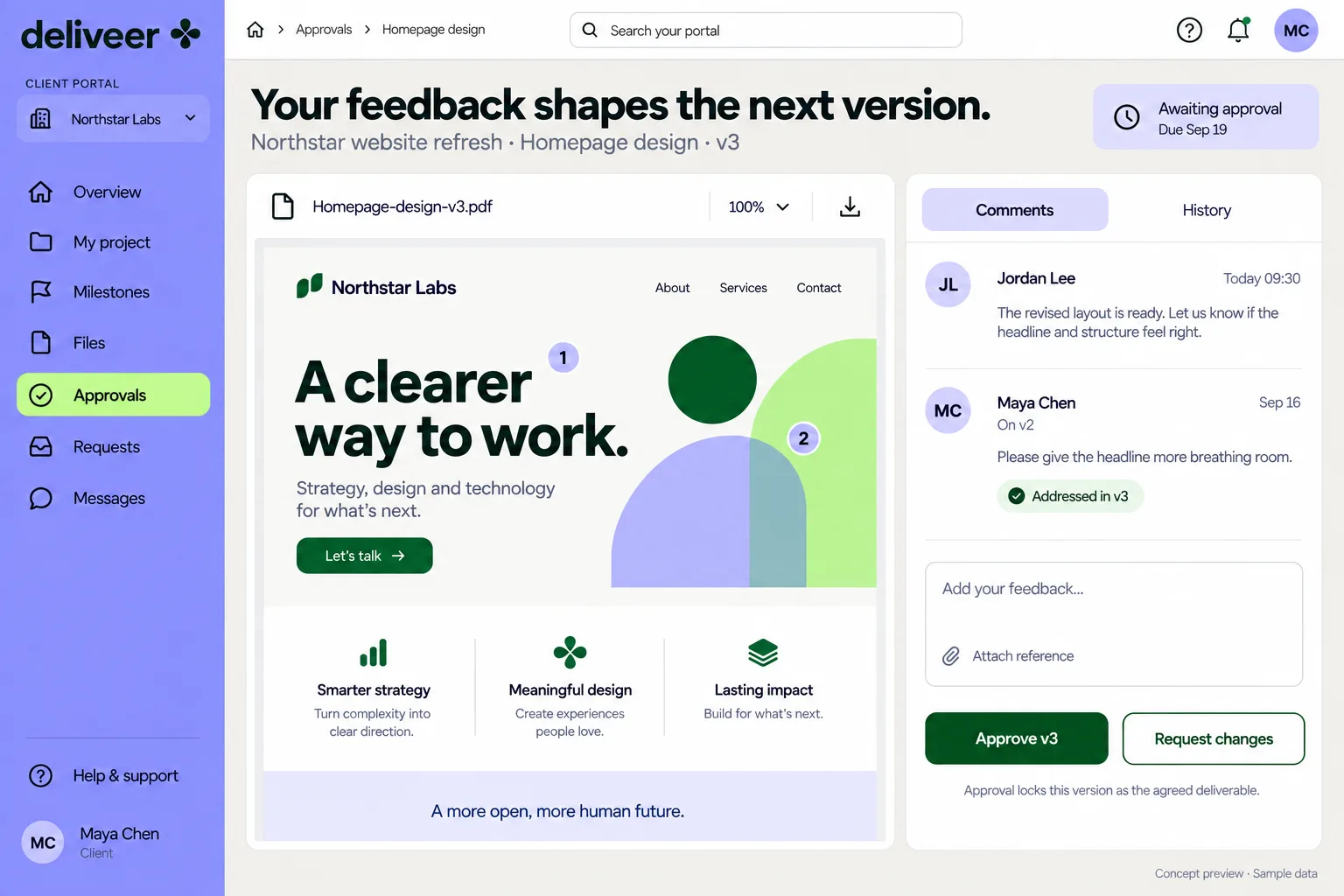 Approval and revision review